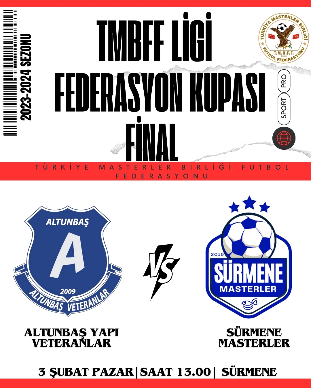 TMBFF LİGİ FEDERASYON KUPASI FİNALİ